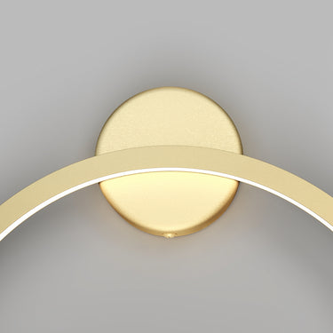 Wandleuchte Schwarz matt, Metallgestell, 22 W LED – Halo | Maytoni