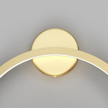 Matte Black Wall Light, Metal Frame, 22W LED – Halo | Maytoni