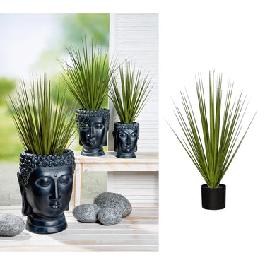 Kunstpflanze – Grüner Kunststoff, Getopfte Form, Wilde Optik - Wild | Gilde
