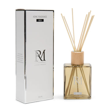 Duftstäbchen - Glasflakon, Holzstäbchen, Raumduft, 200 ml - Ibiza | Rivièra Maison