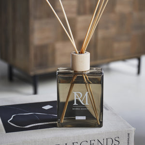 Diffuser - Glasflakon, Holzstäbchen, Raumduft, 500 ml - Ibiza | Rivièra Maison