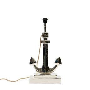 Tischlampe Silber Aluminium - Anker - Design | Rivièra Maison - Esszett Luxury | Stilvolles Wohnen mit Charakter