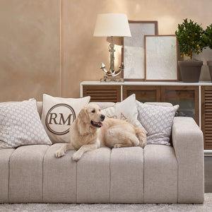 Tischlampe Silber Aluminium - Anker - Design | Rivièra Maison - Esszett Luxury | Stilvolles Wohnen mit Charakter