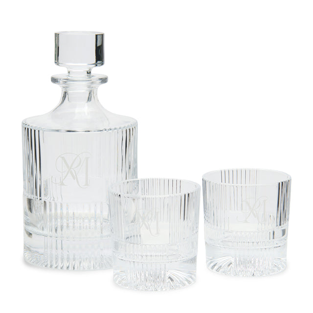 Whiskey - Set transparentem Glas – Enjoy the Moment | Rivièra Maison - Esszett Luxury | Stilvolles Wohnen mit Charakter