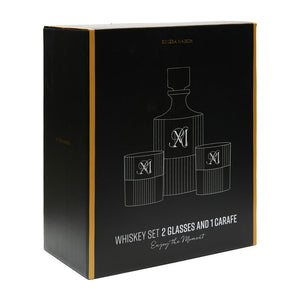 Whiskey - Set transparentem Glas – Enjoy the Moment | Rivièra Maison - Esszett Luxury | Stilvolles Wohnen mit Charakter