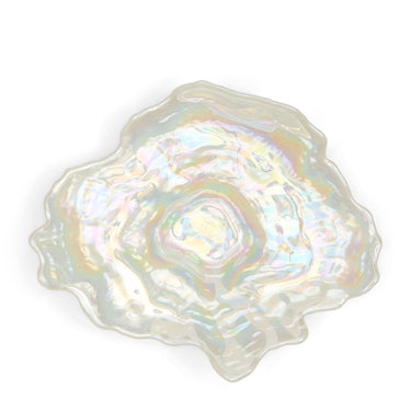 Dekoschale Transparentes Glas mit Perlmutt - Pèrola Oyster | Rivièra Maison - Esszett Luxury | Stilvolles Wohnen mit Charakter