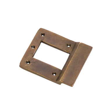 Wandobjekt – Bronzefarbenes Aluminium, Strukturierte Oberfläche, Pferdeform - Dreamy | Gilde