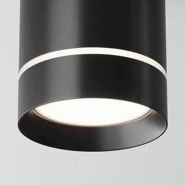 Deckenleuchte LED Mattes Schwarz Finish Neutralweiß – Orlo | Maytoni - Esszett Luxury | Stilvolles Wohnen mit Charakter