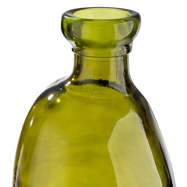 Bodenvase – Organische Form, Grünglas, Bauchiges Design - Organical | Gilde