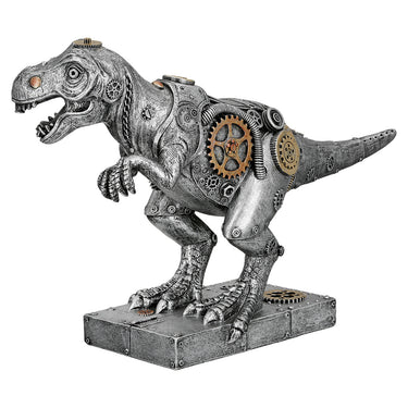 Skulptur – Metallische Optik, Kupferakzente, Steampunk Design - Steampunk T-Rex Dinosaur | Gilde