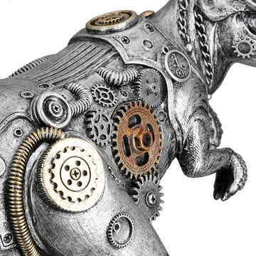 Skulptur – Metallische Optik, Kupferakzente, Steampunk Design - Steampunk T-Rex Dinosaur | Gilde