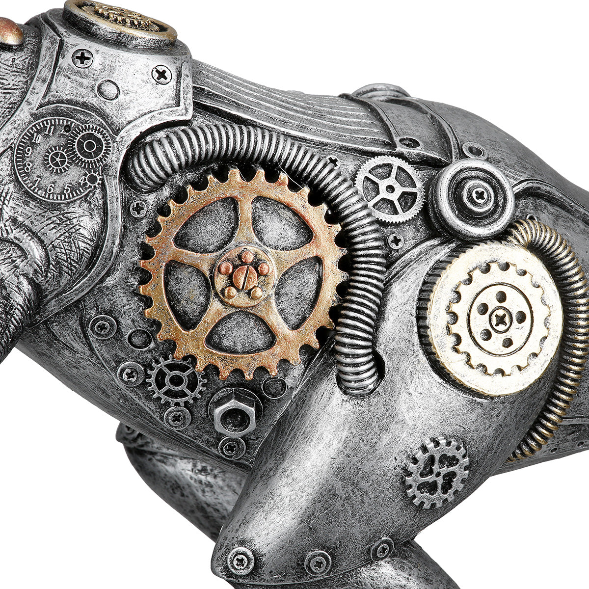 Skulptur – Metallische Optik, Kupferakzente, Steampunk Design - Steampunk T-Rex Dinosaur | Gilde