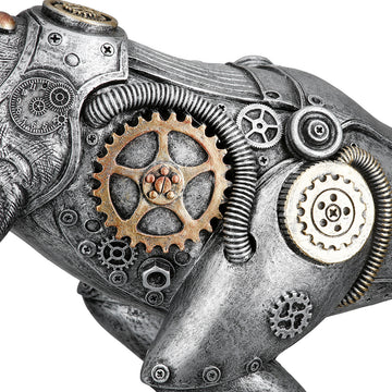 Skulptur – Metallische Optik, Kupferakzente, Steampunk Design - Steampunk T-Rex Dinosaur | Gilde