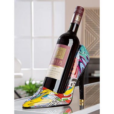 Flaschenhalter – Graffiti Muster, Glänzende Oberfläche, Mehrfarbige Optik - Street Art Pumps | Gilde