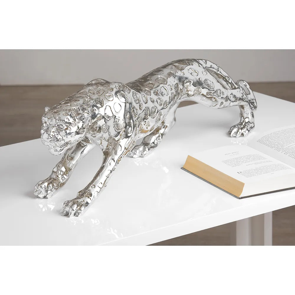 Figur – Antikfinish, Strukturierte Oberfläche, Gepard Design | Gilde