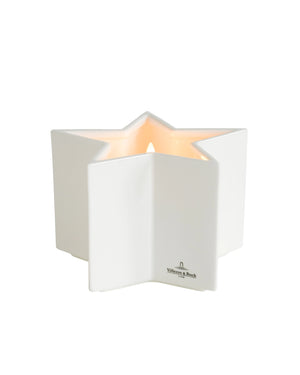 LED-Kerze – Sternform, Feines Porzellan, Flackernde LED - Lucerne | Villeroy & Boch