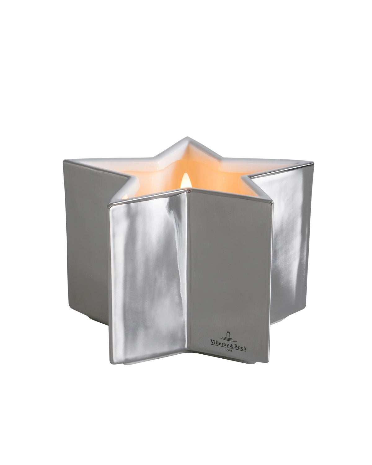LED-Kerze – Sternform, Feines Porzellan, Flackernde LED - Luzern | Villeroy & Boch