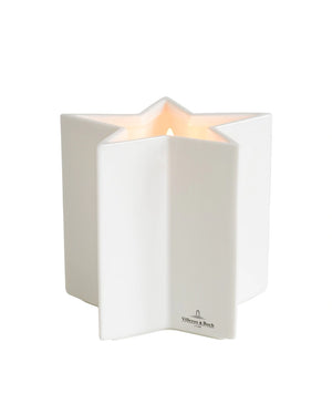 LED-Kerze – Sternform, Feines Porzellan, Flackernde LED - Lucerne | Villeroy & Boch