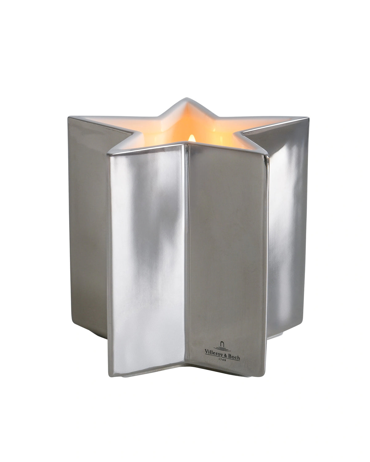 LED-Kerze – Sternform, Feines Porzellan, Flackernde LED - Luzern | Villeroy & Boch