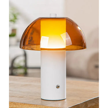 Tischleuchte – Orangeweiße Farbe, Drei Lichtfarben, Dimmbares Licht - Lecce | Gilde