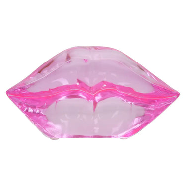 Dekoobjekt – Kristallklares Acryl, Ikonische Lippenform, Hochglänzende Oberfläche - Colorido | Gilde