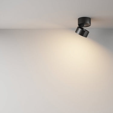 Deckenleuchte aus mattschwarzem Aluminium mit LED und linearer Leiste – Onda | Maytoni - Esszett Luxury | Stilvolles Wohnen mit Charakter