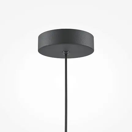 Pendant Light Black Metal Cylindrical Design - Basic Colors | Maytoni