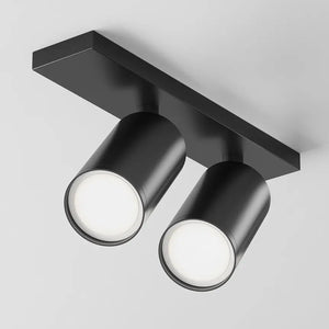 Ceiling Light Black Aluminum GU10 Socket – Focus S | Maytoni