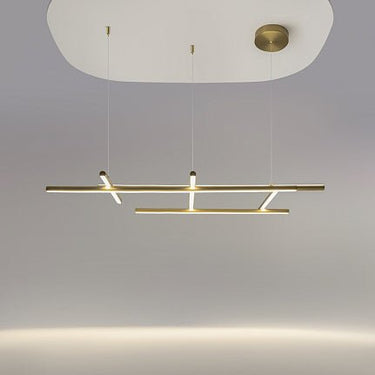 Pendelleuchte Metall im Satin - Messing - Finish Modernes Design & Integrierte LED – Radiance | Maytoni - Esszett Luxury | Stilvolles Wohnen mit Charakter