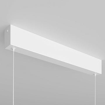 Pendelleuchte Weißes Metallgehäuse mit opalem Acryl - Diffusor, integrierter LED und modernem Design – Arc | Maytoni - Esszett Luxury | Stilvolles Wohnen mit Charakter
