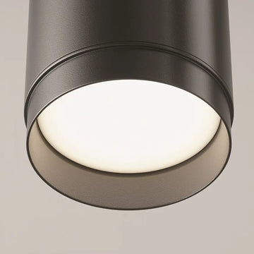 Pendelleuchte – Schwarzes Aluminium, 1×GX53 Fassung, 108,5 cm Höhe - Polar | Maytoni