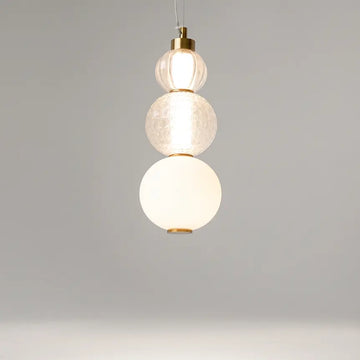 Pendelleuchte – Goldoptik, Metallgestell, 157 cm Höhe - Collar | Maytoni