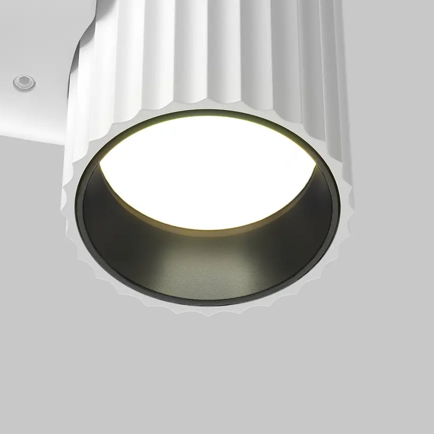 Wandleuchte – Weißes Aluminium, GU10 Fassung, 10 cm Höhe - Calipso | Maytoni