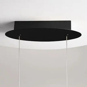 Pendant Lamp Black Rectangular Frame with Crystal Diffusers and LED – MOD156PL-L52B4K | Maytoni