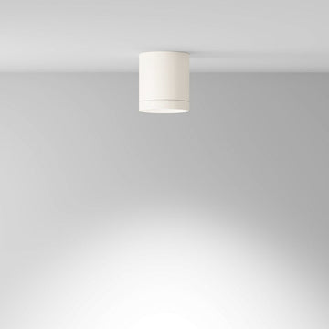 Deckenleuchte aus weißem Aluminium mit GX53 - Fassung und 12W LED - Technik – Hoop | Maytoni - Esszett Luxury | Stilvolles Wohnen mit Charakter