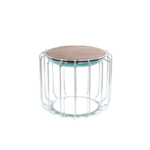 Tisch Samtbezug Spiegelglas - Oberfläche abnehmbares Oberteil – Comfortable 110 | Kayoom - Esszett Luxury | Stilvolles Wohnen mit Charakter