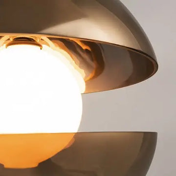 Pendant Light Gold-colored Glass Diffuser Modern Design & Integrated LED – Rebel | Maytoni