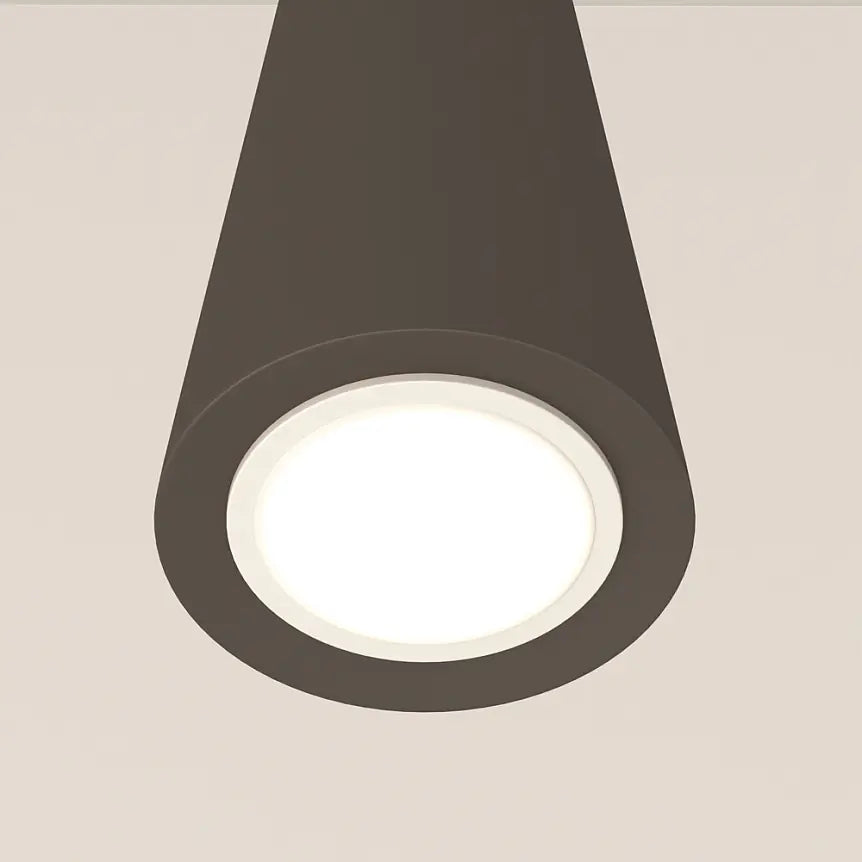Pendant Light Black metal housing with GU10 socket, modern design and energy-saving lighting – Arc | Maytoni