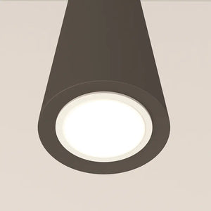 Pendant Light Black metal housing with GU10 socket, modern design and energy-saving lighting – Arc | Maytoni