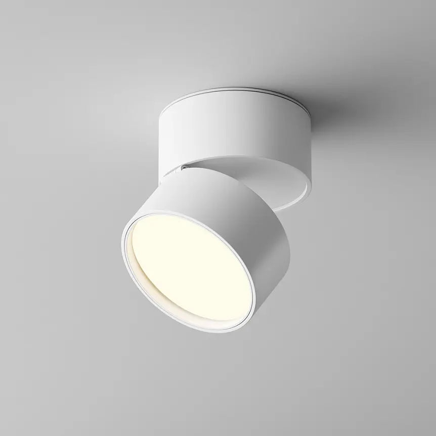Deckenleuchte – Weißes Aluminium, 12 W Leistung, Ø8,5 cm, Warmweiß, CRI 90 - Onda | Maytoni
