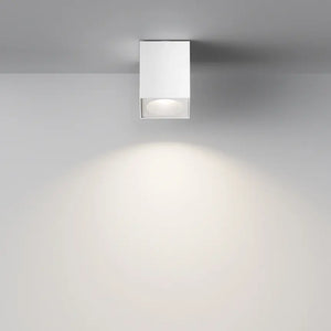 Deckenleuchte – Weißes Finish, Aluminium Gehäuse, GU10 Fassung, Ø9 cm - Zoom | Maytoni