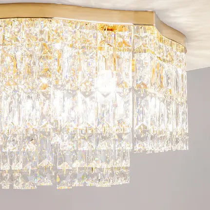Deckenleuchte – Goldfarbenes Metall, 6-flammig, 45 cm Durchmesser - Dune | Maytoni