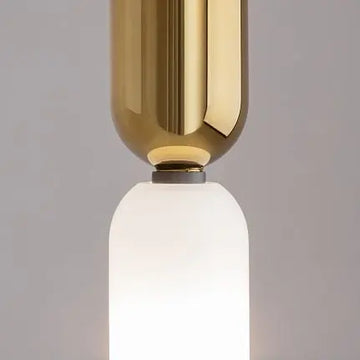 Pendant Lamp Modern Metal and Glass Accent in Gold with Elegant Shade Design – Memory | Maytoni