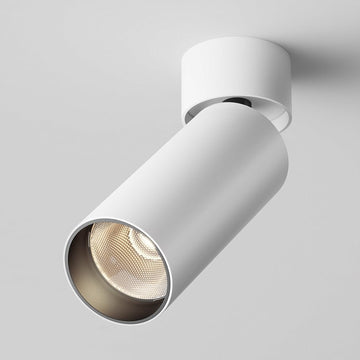 Deckenleuchte Weiße Aluminium - Oberfläche – Focus LED | Maytoni - Esszett Luxury | Stilvolles Wohnen mit Charakter