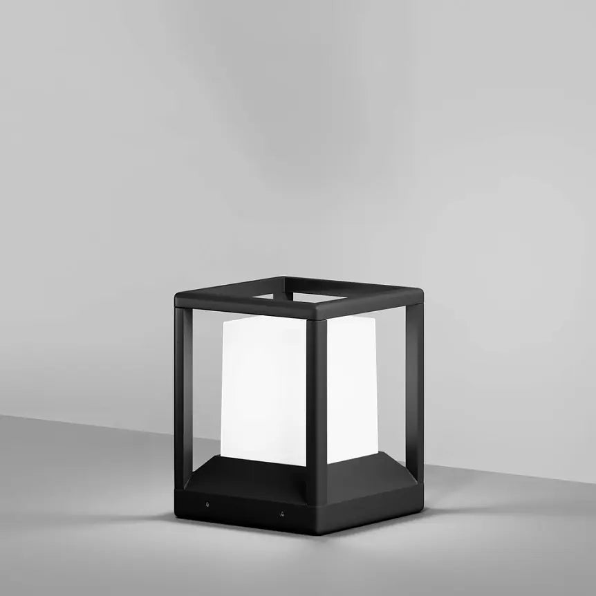 Landschaftsleuchte – Graphitgraues Finish, Aluminium-Kunststoff Gehäuse, 1× E27 Fassung, 21 cm - Trim | Maytoni