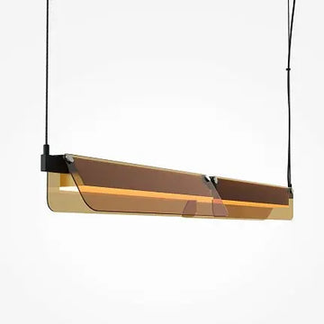 Pendant Lamp with Black Chrome Finish & Glass Sphere – Flat | Maytoni