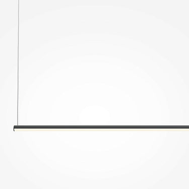 Pendelleuchte Minimalistischer schwarzer Rahmen Lineares Design & Integrierte LED – Halo | Maytoni