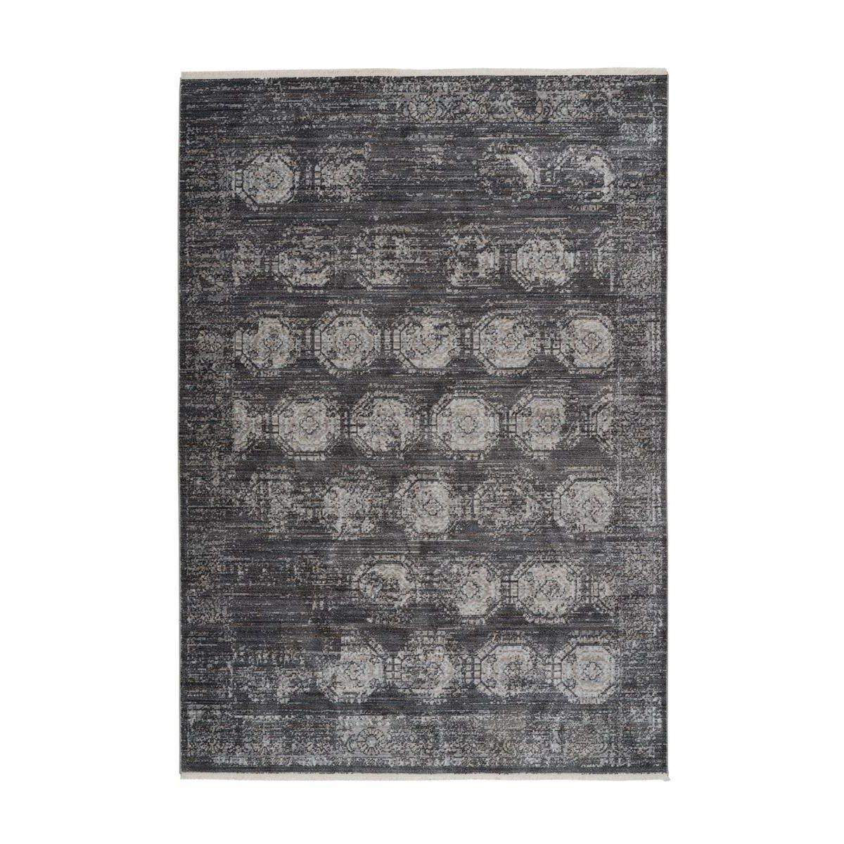 Vintage-Design Short-Pile Rug made of Polyester, Easy-Care, Durable – Baroque 725 | Kayoom
