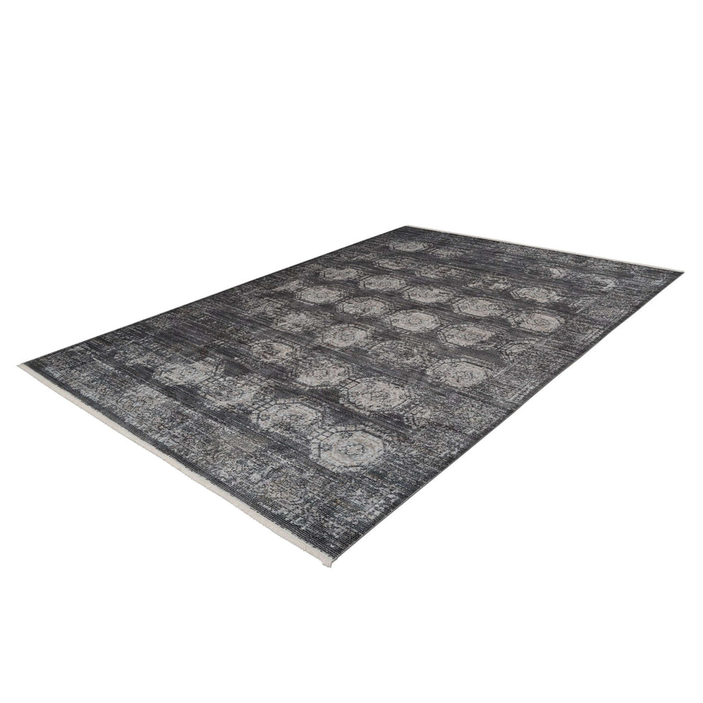 Carpet Vintage Design Short Pile made of Polyester, soft feel, easy care - Baroque 725 | Kayoom