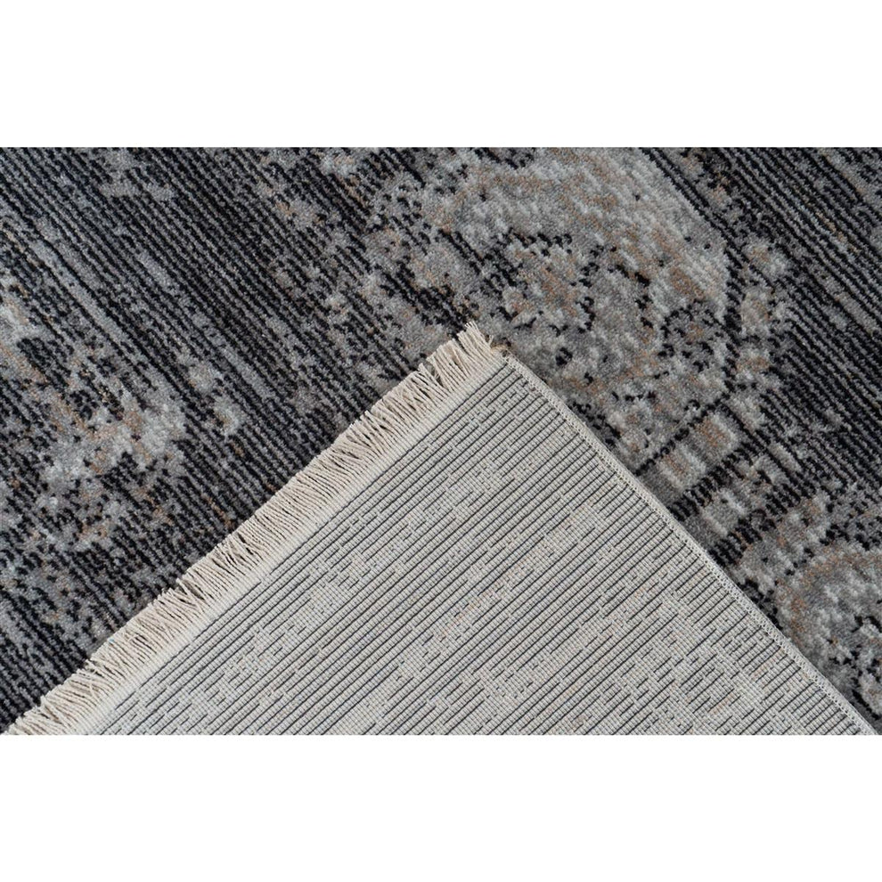 Vintage Design Short Pile Rug Made of Polyester – Baroque 725 | Kayoom